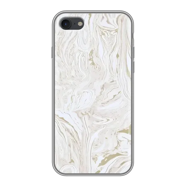 Чохол з принтом «Білий мрамор» для iPhone 7