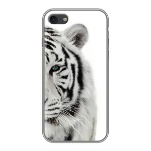 Чохли з картинкою животних iPhone 7 (Білий Тигр)