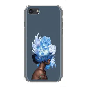 Чехлы (ART) Цветы на iPhone 7 (VPrint) (Квіти на голові)