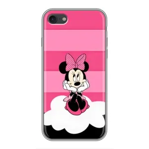 Міккі Маус чохол для iPhone 7 (AlphaPrint - Мультяшні) (Дівчинка Maus)
