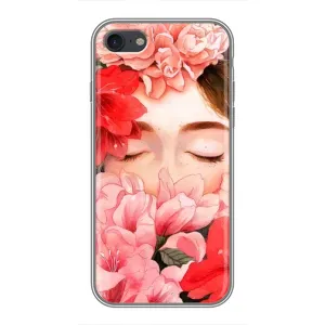 Чехлы (ART) Цветы на iPhone 7 (VPrint) (Очі в квітах)