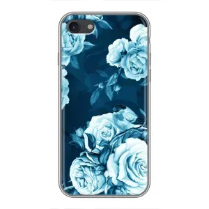 Чехлы (ART) Цветы на iPhone 7 (VPrint) (Блактині бутони)
