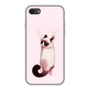 Чохол на Епл 7 з Котиками (VPrint) (Котик падає)