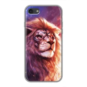 Чохол з картинкою ЛЕВ для iPhone 7 (VPrint) (Красочний Лев)