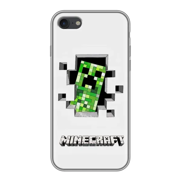 Чохол з принтом «кріпер Майнкрафт» для iPhone 7