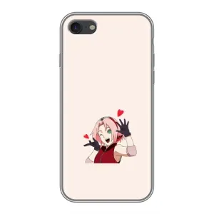 Чохли Персонажі Аніме Наруто для iPhone 7 (AlphaPrint) (Лайк Сакура)