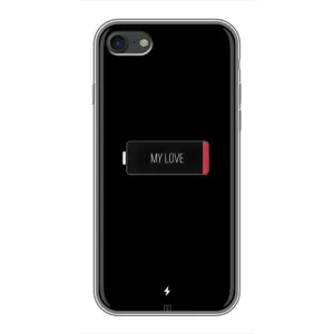 Чехлы для любимой на Епл 7 (VPrint) (Love battery)