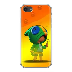 Чехол для iPhone 7 Бравл Старс (VPrint) (Хлопчик Леон)