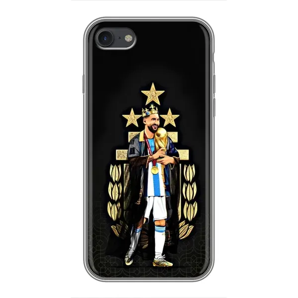 Чохол з принтом «Мессі Король» для iPhone 7