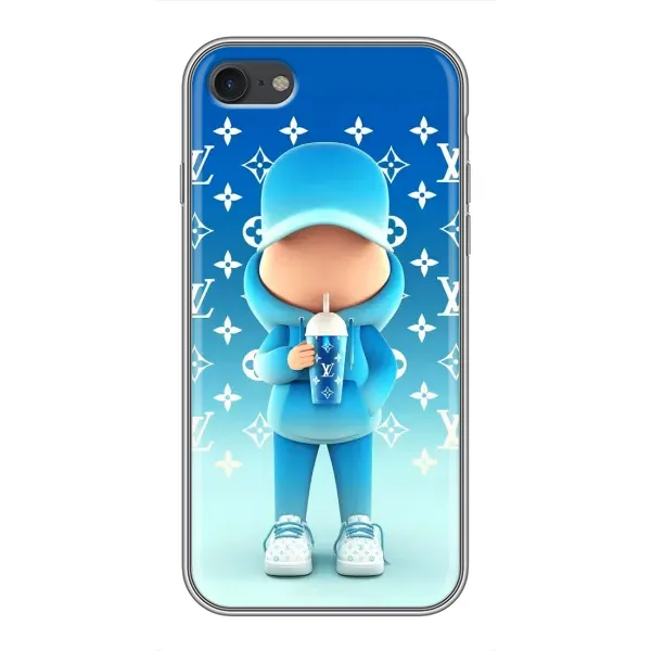 Чохол з принтом «Хлопець LV» для iPhone 7