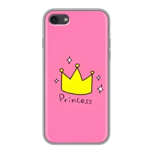 Чохол з картинкою (Стильні) Епл 7 - (AlphaPrint) (Princess)