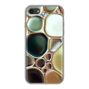 Мраморний чехол на iPhone 7 (VPrint) (Радужний Мрамор)