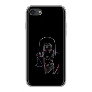 Чохли на тему: Ітачи Учіха для iPhone 7 (AlphaPrint) (силует Ітачі)