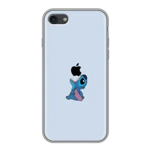 Чохол з принтом Стіч на iPhone 7 (Stitch apple)