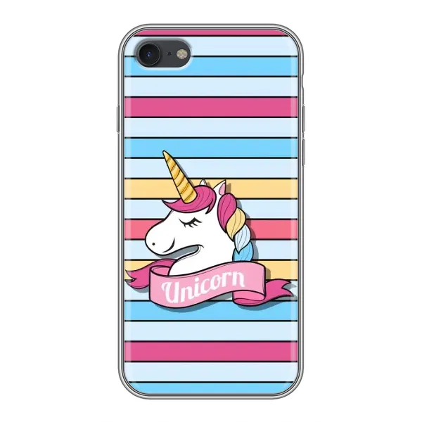 Чохол з принтом «Unicorn» для iPhone 7