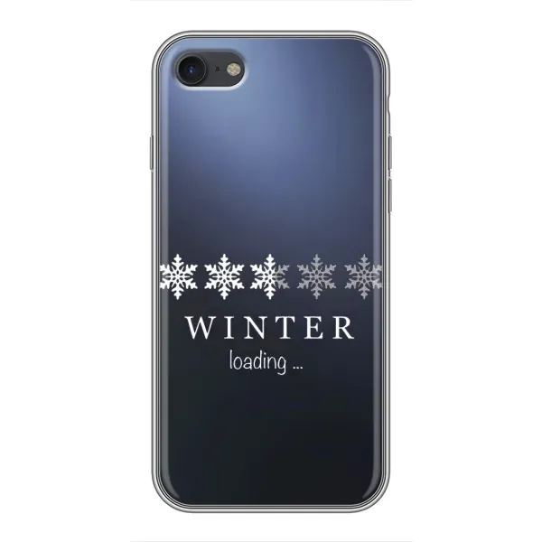 Чохол з принтом «Winter loading» для iPhone 7