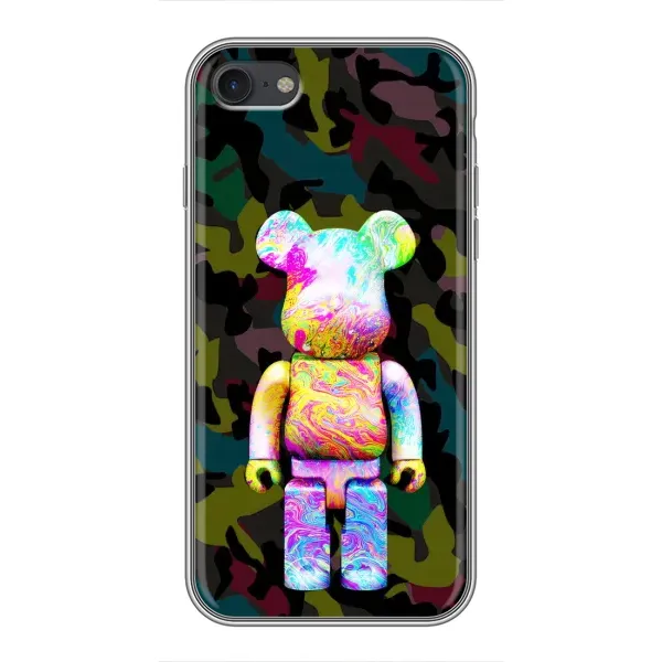 Чохол з принтом «Яскравий Bearbrick» для iPhone 7