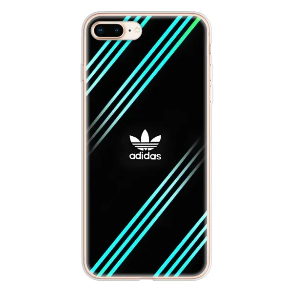 Чохол з принтом «Адідас з полосами» для iPhone 8 Plus