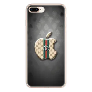 Чехлы ГУЧЧИ для Айфон 8 Плюс (AlphaPrint) (Apple gucci)