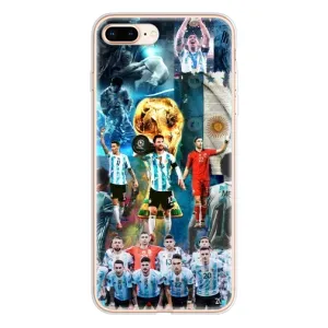 Чохли Мессі для iPhone 8 Plus (AlphaPrint) (Аргентина Мессі)