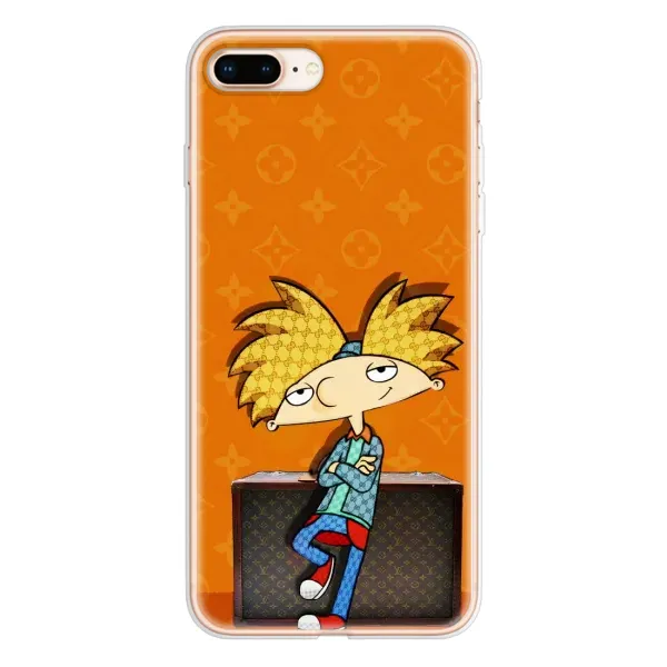 Чохол з принтом «Арнольд» для iPhone 8 Plus
