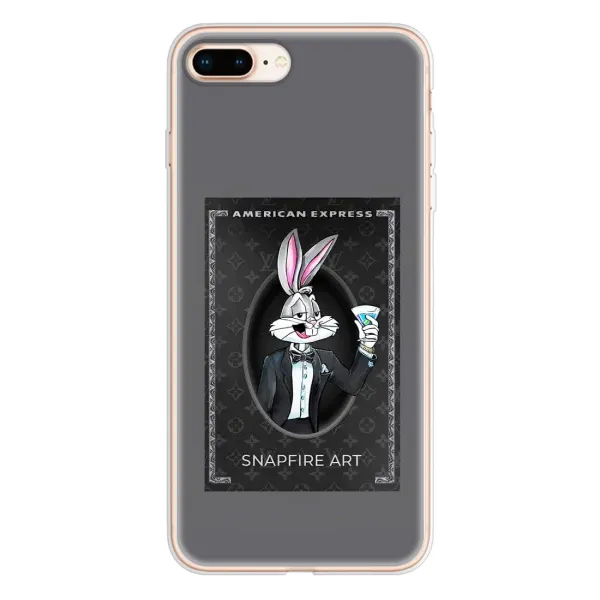 Чохол з принтом «Бакс Бані LV» для iPhone 8 Plus