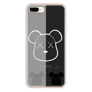 Чехлы для iPhone 8 Plus - Bearbrick Louis Vuitton (PREMIUMPrint) (БеарБрик глаза)