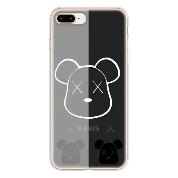 Чехол с принтом «БеарБрик глаза» для iPhone 8 Plus