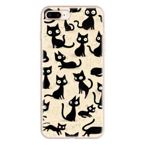 Чехол с рисунком кот на iPhone 8 Plus