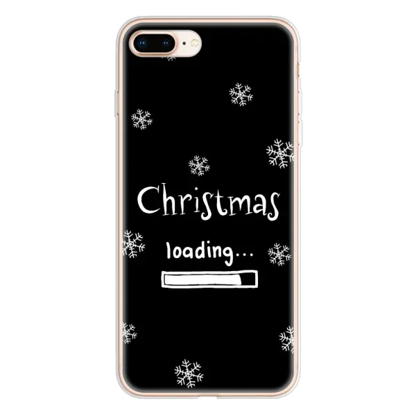 Чехол с принтом «Christmas loading» для iPhone 8 Plus