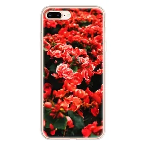 Чохли з квітами для iPhone 8 Plus (VPrint) (Квіти червоні)