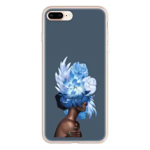 Чехлы (ART) Цветы на iPhone 8 Plus (VPrint) (Квіти на голові)