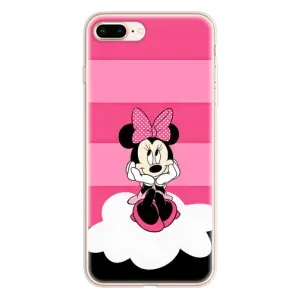 Міккі Маус чохол для iPhone 8 Plus (AlphaPrint - Мультяшні) (Дівчинка Maus)