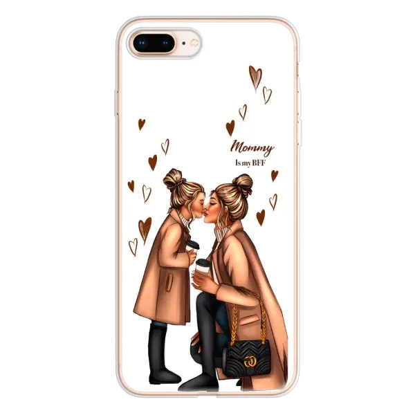 Чохол з принтом «Донька і мама» для iPhone 8 Plus Чохол з принтом «Донька і мама» для iPhone 8 Plus