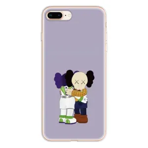 Чехлы для iPhone 8 Plus - Bearbrick Louis Vuitton (PREMIUMPrint) (Дружба Беарбрик)