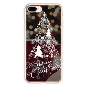 Різдвяні Чохли для iPhone 8 Plus (VPrint) (Ялинка яскрава)