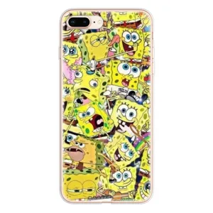Чехол с принтом «Эмоции Спанч Боба» для iPhone 8 Plus