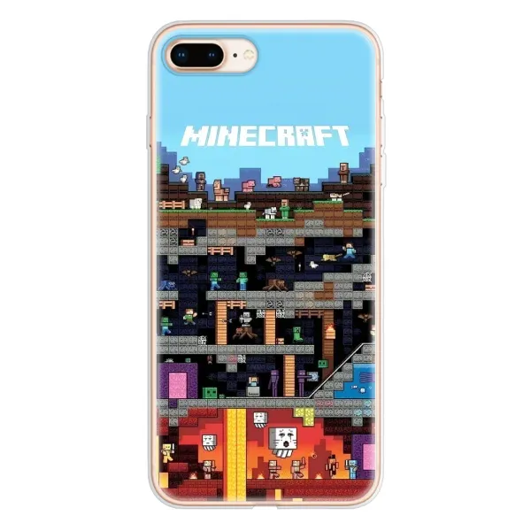 Чохол з принтом «фон Minecraft» для iPhone 8 Plus Чохол з принтом «фон Minecraft» для iPhone 8 Plus