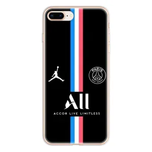 Чехлы PSG для iPhone 8 Plus (AlphaPrint) (футболка ПСЖ)
