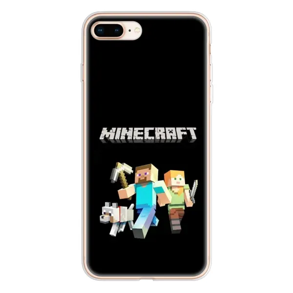 Чохол з принтом «герої Minecraft» для iPhone 8 Plus Чохол з принтом «герої Minecraft» для iPhone 8 Plus
