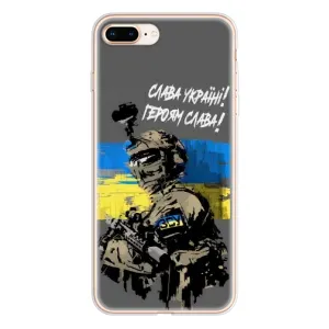 Чехлы с картинкой ЗСУ для iPhone 8 Plus (AlphaPrint) (Героям Слава)