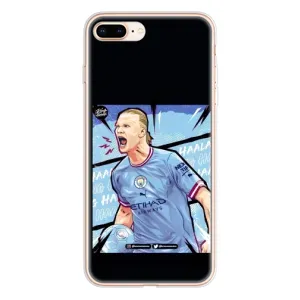 Чехлы с футболистом Ерлинг Холанд для iPhone 8 Plus (AlphaPrint) (гол Эрлинг Холланд)