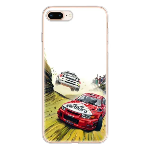 Чохол з принтом «Гоночні Тачки» для iPhone 8 Plus