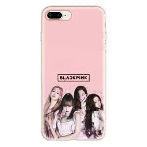 Чехол с музыкальной группой для iPhone 8 Plus (Группа Блэк Пинг)