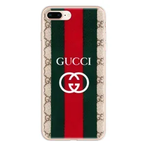 Чехлы ГУЧЧИ для Айфон 8 Плюс (AlphaPrint) (Gucci дизайн)