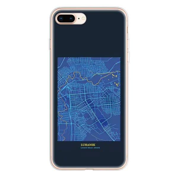 Чехол с принтом «Гуганск» для iPhone 8 Plus