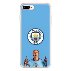Чехлы с футболистом Ерлинг Холанд для iPhone 8 Plus (AlphaPrint) (Холанд Манчестер Сити)