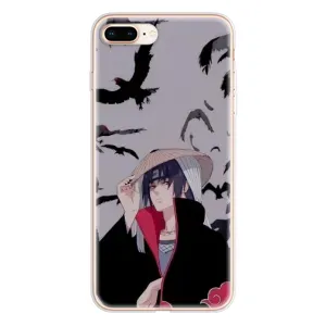 Анимешный чехол для iPhone 8 Plus (Итачи Itachi)