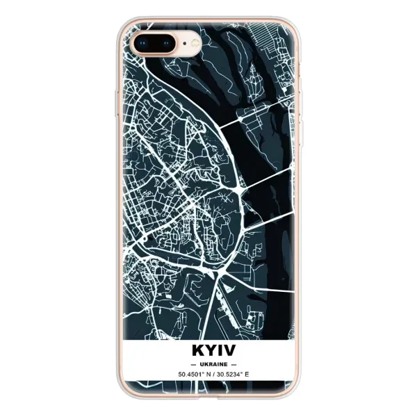 Чехол с принтом «Киев» для iPhone 8 Plus