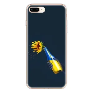 Чехол для Патриота Украины iPhone 8 Plus - (AlphaPrint) (Коктейль молотова)